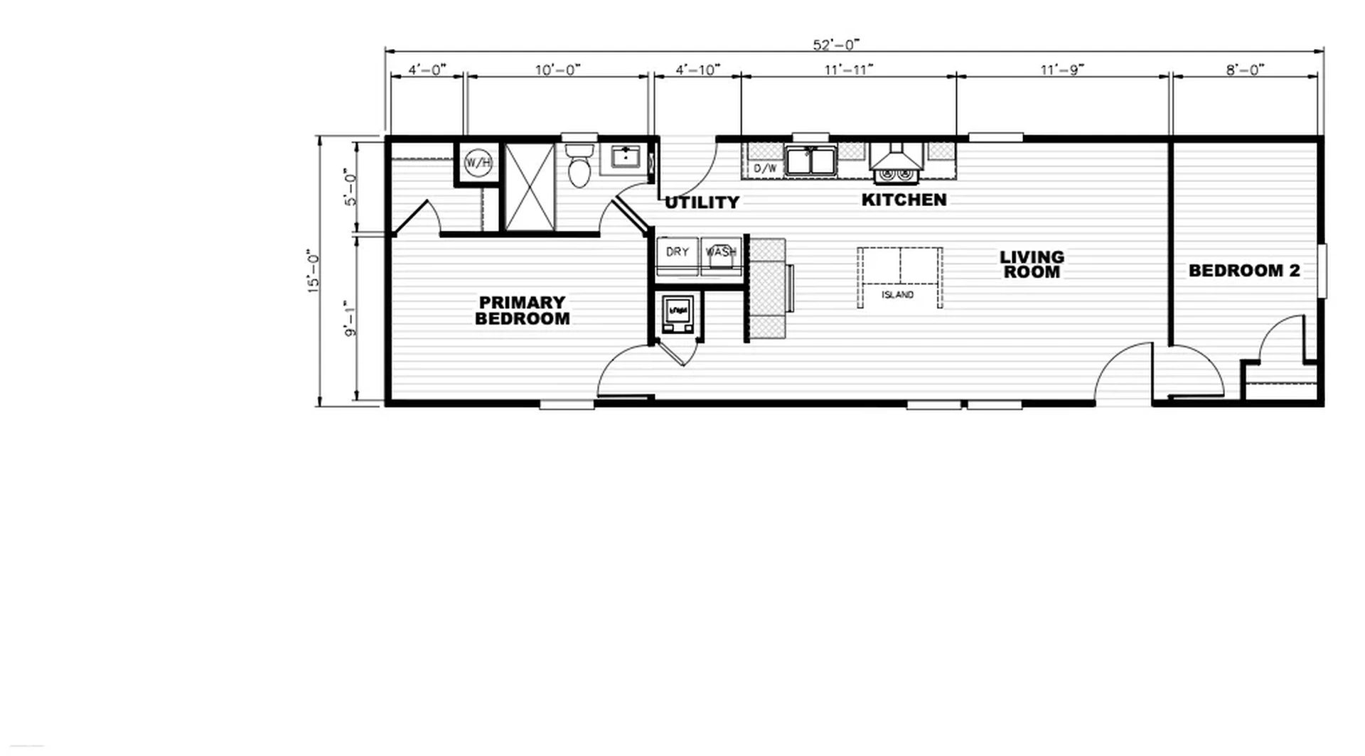 La Jolla ADU — Floor Plan