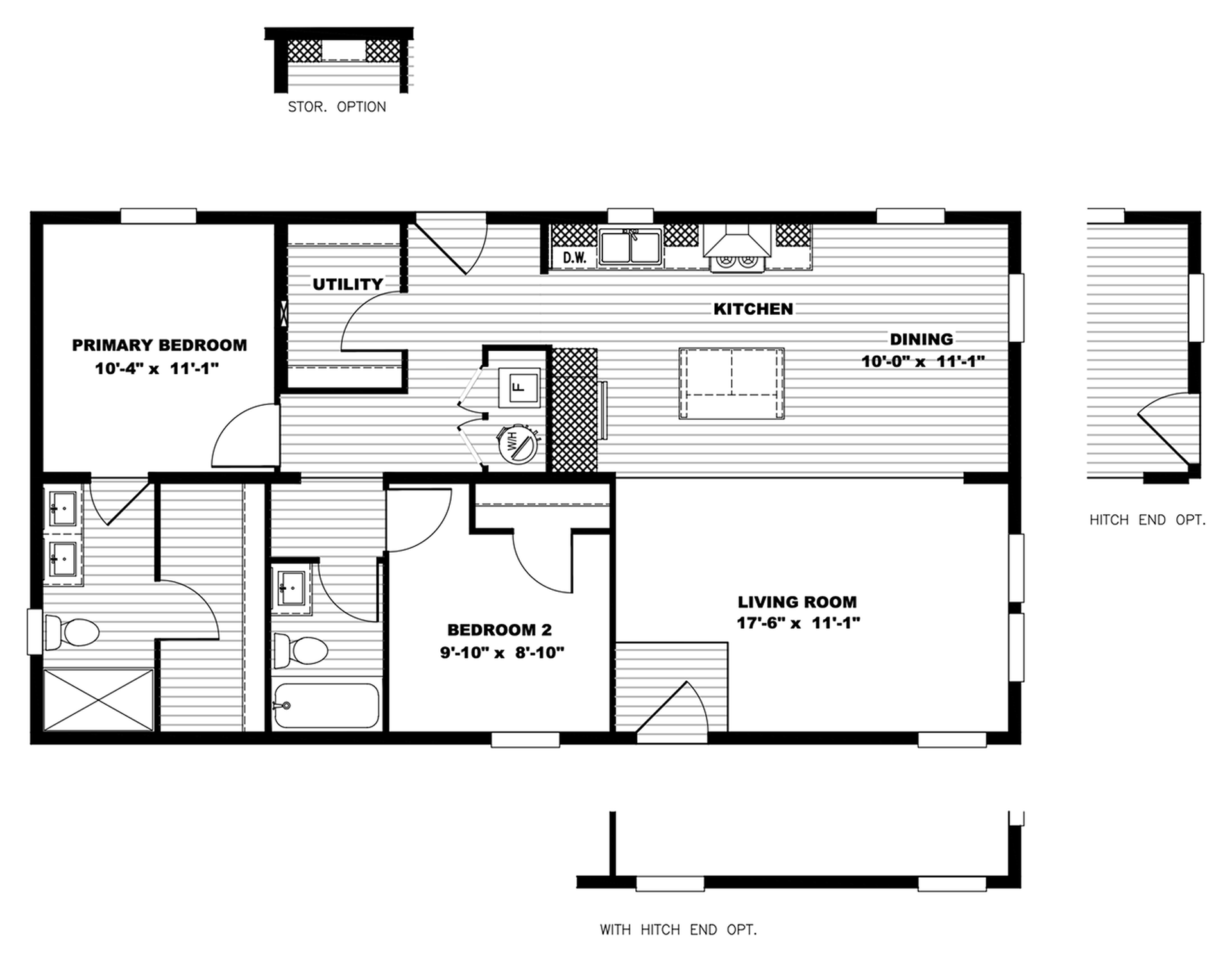 Rising Sun ADU — Floor Plan