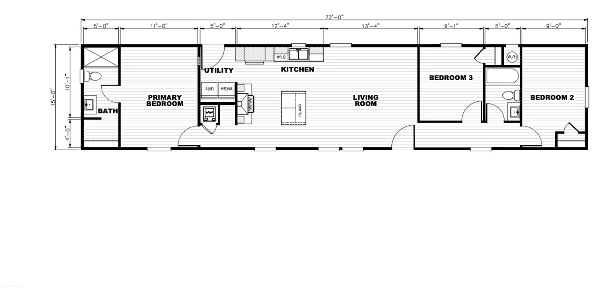 Sunstone ADU — Floor Plan
