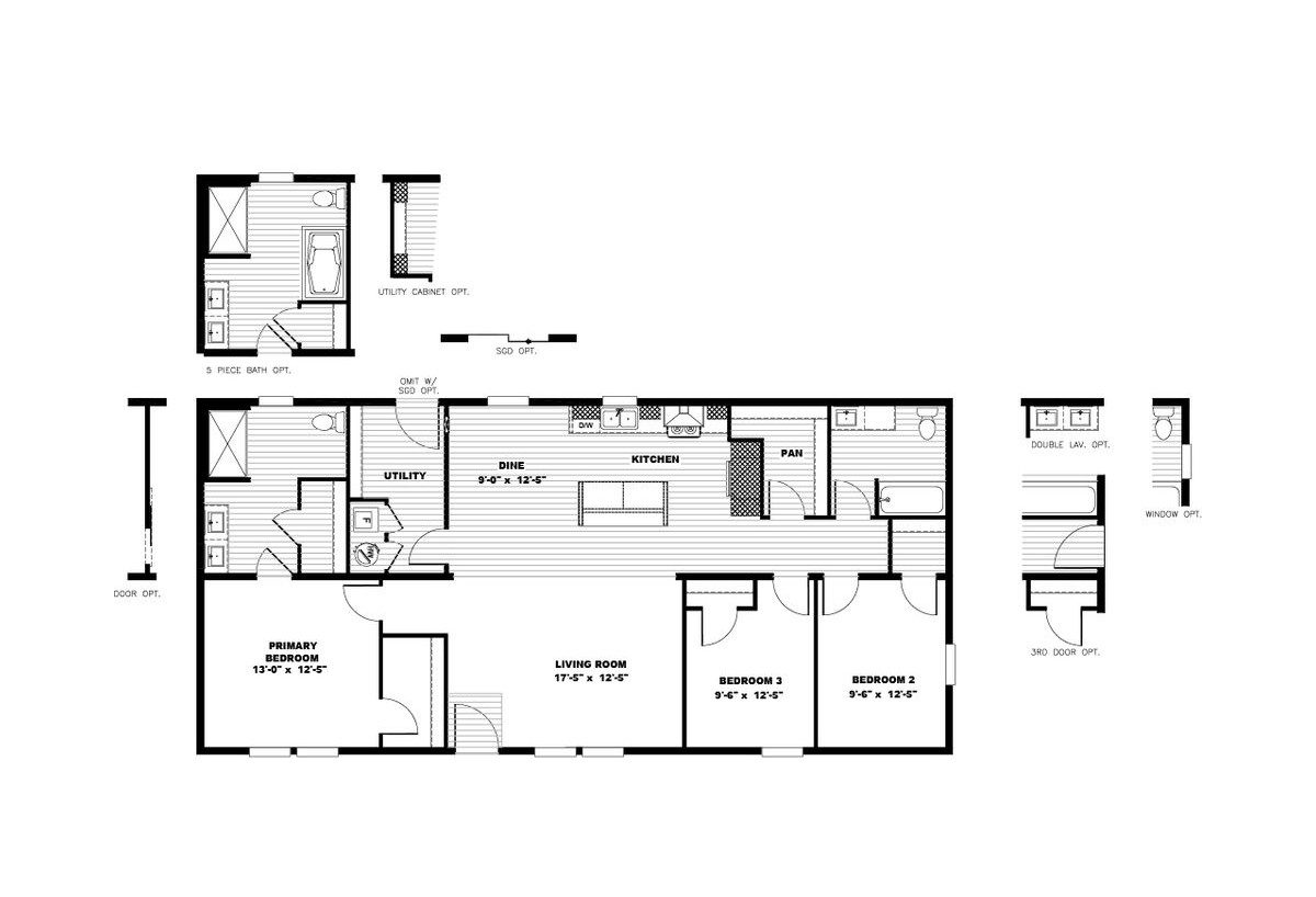 Tap to enlarge Lean On Me Prefab Home floor plan